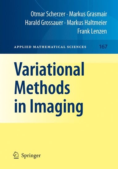 bokomslag Variational Methods in Imaging