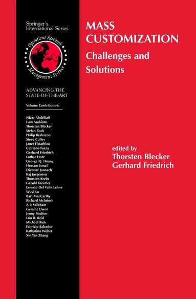 Thorsten Blecker, Gerhard Friedrich - Mass Customization, Inbunden