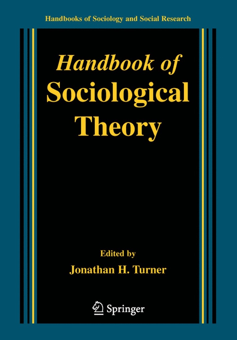 Handbook of Sociological Theory 1