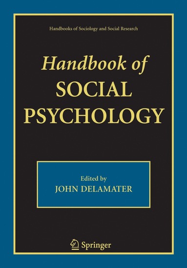 bokomslag Handbook of Social Psychology