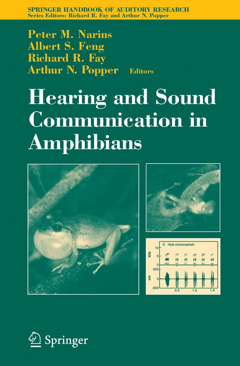 Hearing and Sound Communication in Amphibians 1