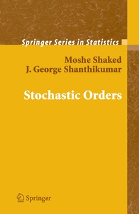 bokomslag Stochastic Orders