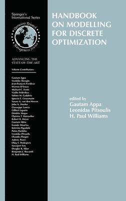 Handbook on Modelling for Discrete Optimization 1