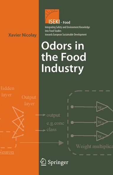 Xavier Nicolay - Odors In the Food Industry, Inbunden
