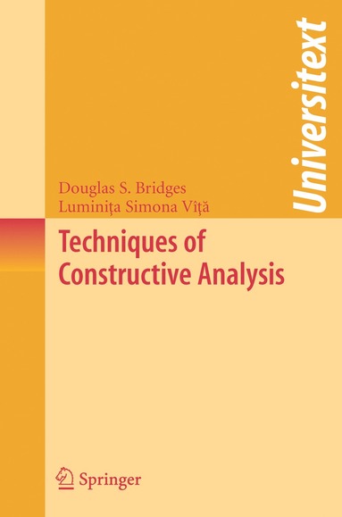 bokomslag Techniques of Constructive Analysis