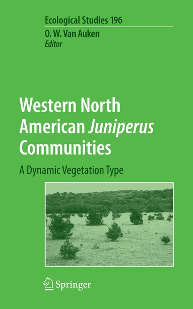 Oscar van Auken - Western North American Juniperus Communities, Inbunden