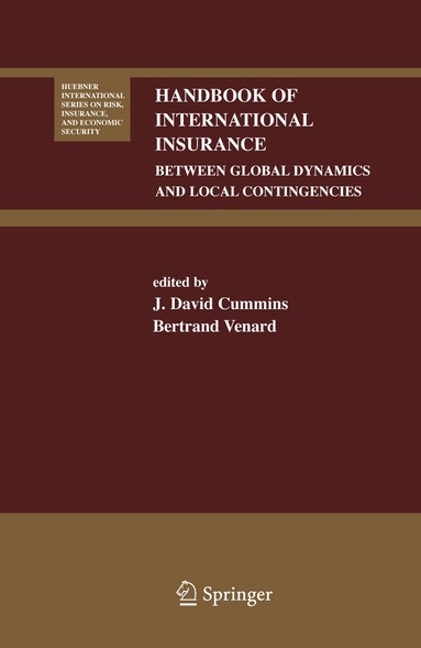 J. David Cummins, Bertrand Venard - Handbook of International Insurance, Inbunden
