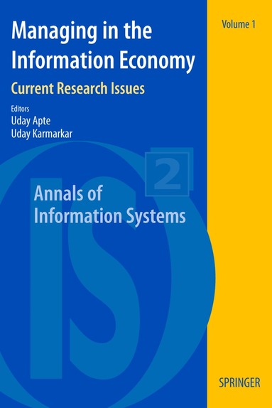 Uday Apte, Uday Karmarkar - Managing in the Information Economy, Häftad