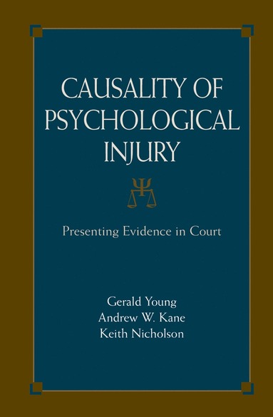 bokomslag Causality of Psychological Injury