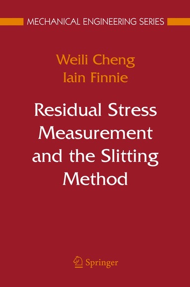 bokomslag Residual Stress Measurement and the Slitting Method