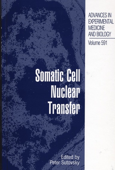 bokomslag Somatic Cell Nuclear Transfer