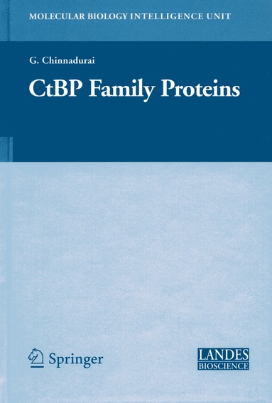 bokomslag CtBP Family Proteins