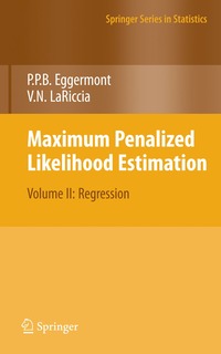 bokomslag Maximum Penalized Likelihood Estimation