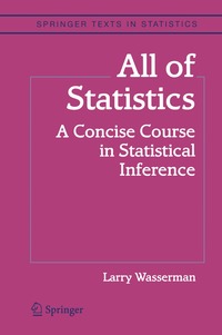 bokomslag All of statistics - a concise course in statistical inference