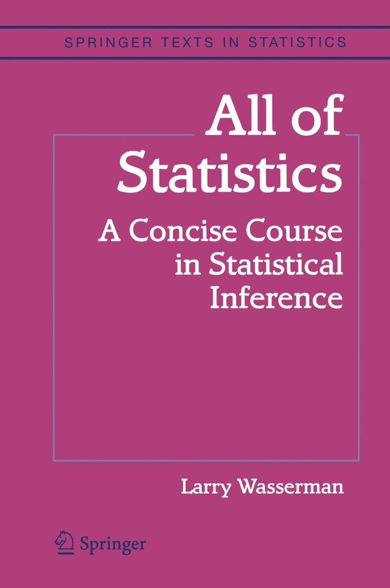 All of Statistics 1