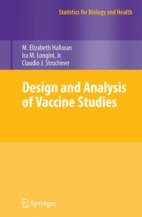 bokomslag Design and Analysis of Vaccine Studies