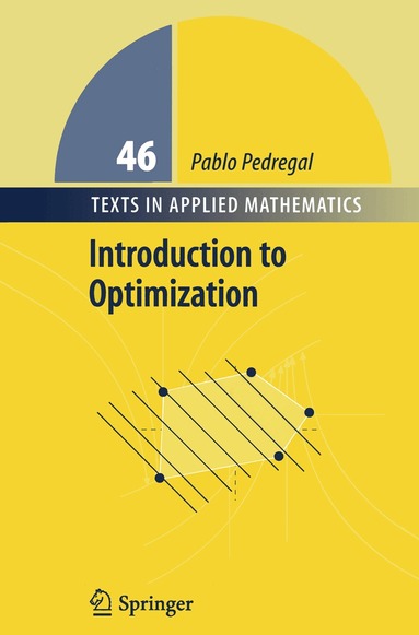 Pablo Pedregal - Introduction to Optimization, Inbunden