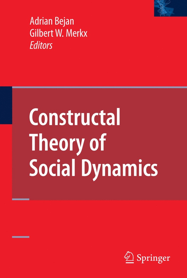 Constructal Theory of Social Dynamics 1