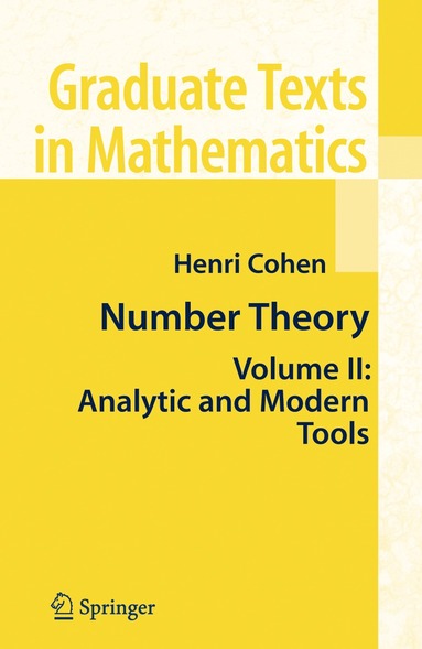 Henri Cohen - Number Theory, Inbunden