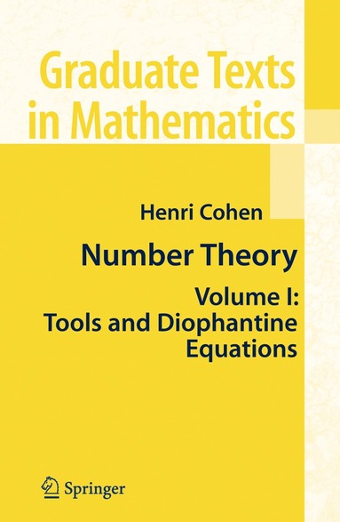 Henri Cohen - Number Theory, Inbunden