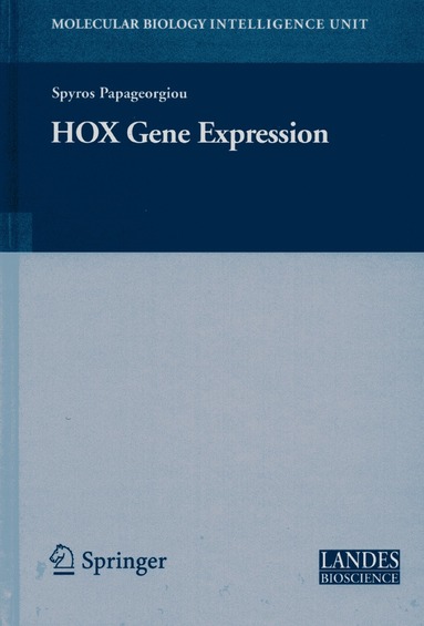 bokomslag HOX Gene Expression