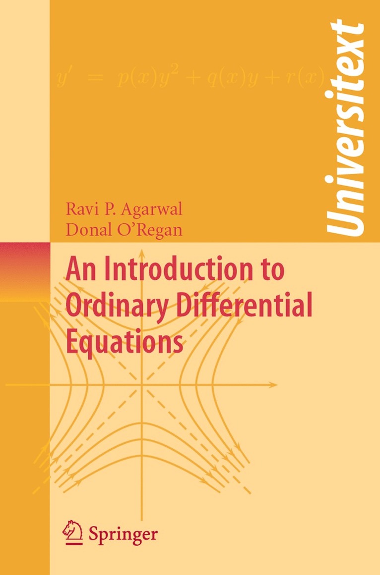 An Introduction to Ordinary Differential Equations 1