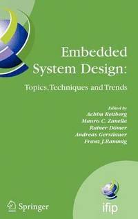 bokomslag Embedded System Design: Topics, Techniques and Trends