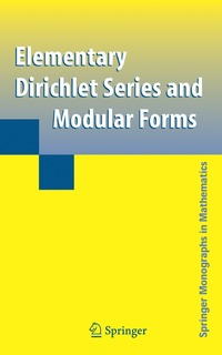 bokomslag Elementary Dirichlet Series and Modular Forms