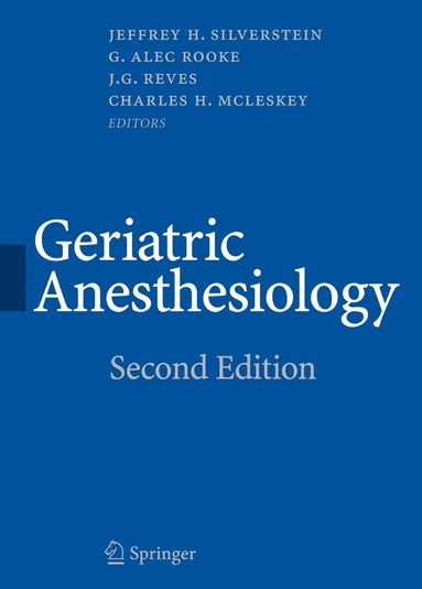 bokomslag Geriatric Anesthesiology