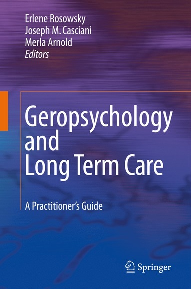 bokomslag Geropsychology and Long Term Care