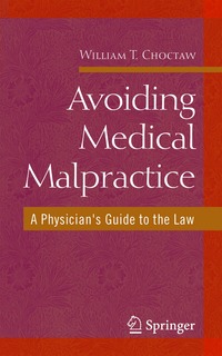 bokomslag Avoiding Medical Malpractice