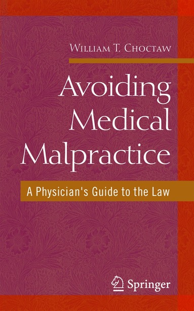 bokomslag Avoiding Medical Malpractice