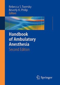 bokomslag Handbook of Ambulatory Anesthesia