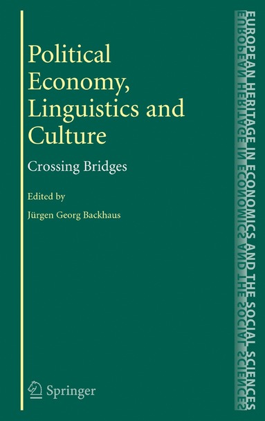 bokomslag Political Economy, Linguistics and Culture