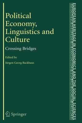 Political Economy, Linguistics and Culture 1