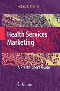 bokomslag Health Services Marketing