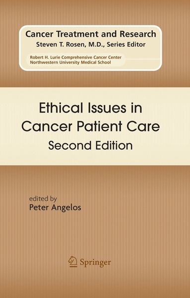 bokomslag Ethical Issues in Cancer Patient Care