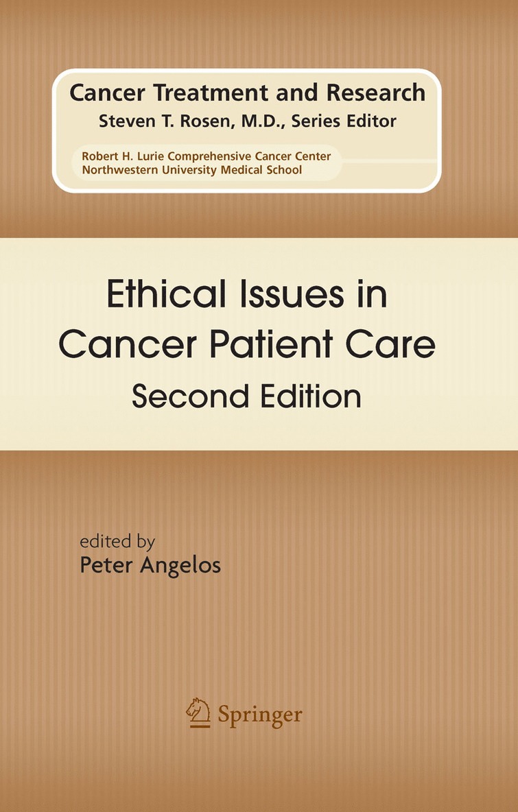 Ethical Issues in Cancer Patient Care 1