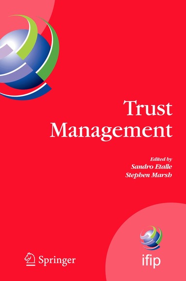Sandro Etalle, Stephen Marsh - Trust Management, Inbunden