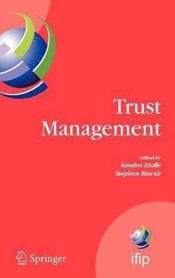 Sandro Etalle, Stephen Marsh - Trust Management, Inbunden