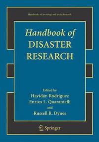 bokomslag Handbook of Disaster Research