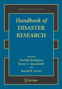 bokomslag Handbook of Disaster Research