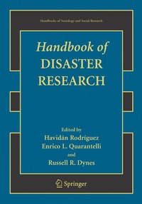 bokomslag Handbook of Disaster Research