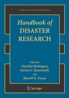 Handbook of Disaster Research 1
