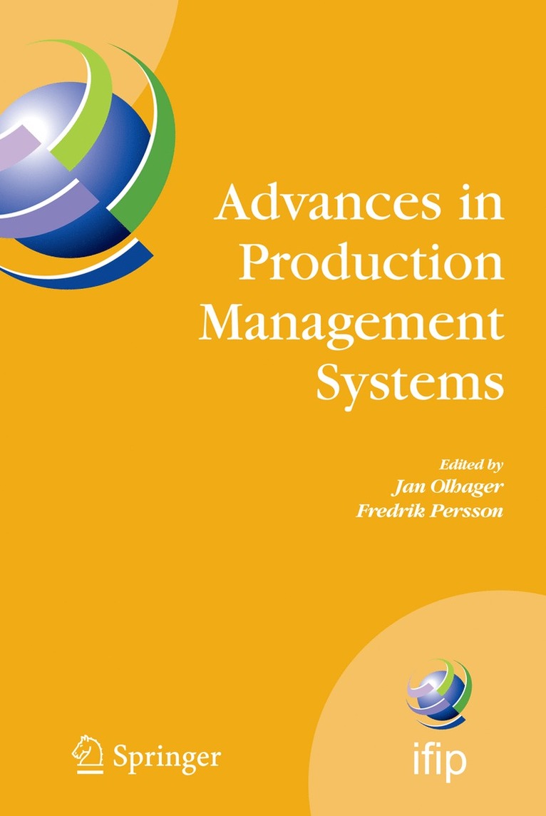 Advances in Production Management Systems 1