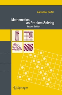 bokomslag Mathematics as Problem Solving