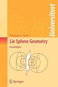 bokomslag Lie Sphere Geometry