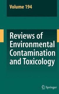 bokomslag Reviews of Environmental Contamination and Toxicology 194