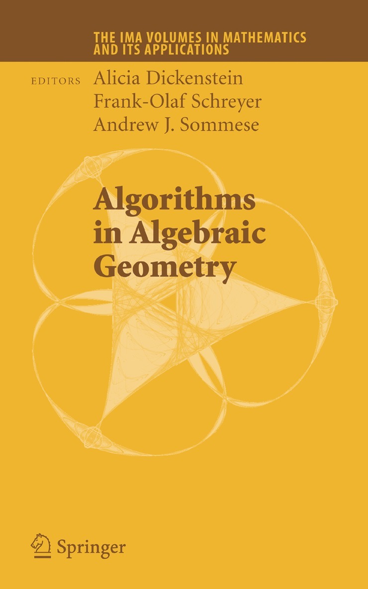 Algorithms in Algebraic Geometry 1