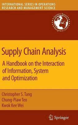 bokomslag Supply Chain Analysis